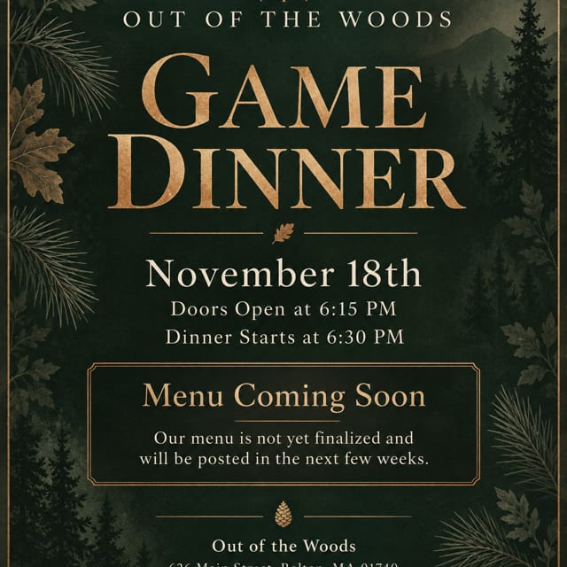 Game Dinner