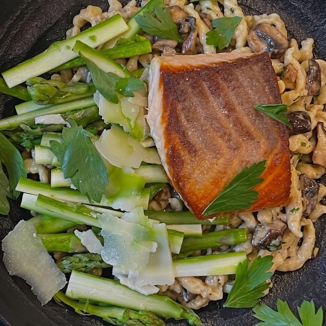 Pan Seared Salmon.