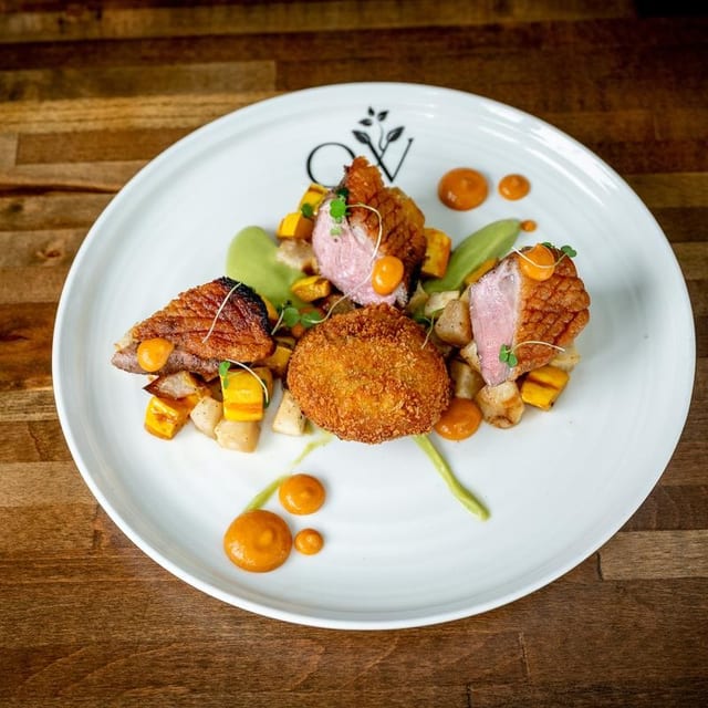Fig Glazed Duck Breast.